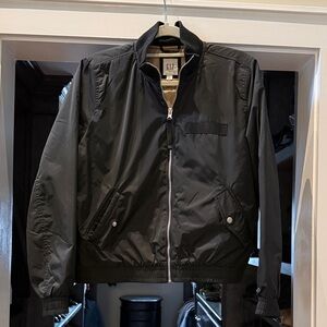 GAP Women’s Classic Black Bomber Jacket